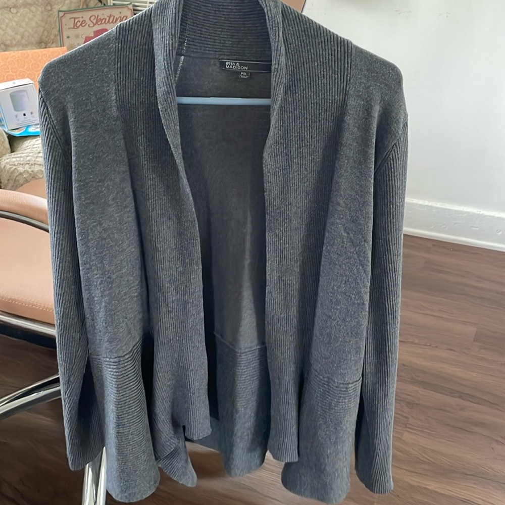 89 TH & Madison Open Cocoon Cardigan Size PXL